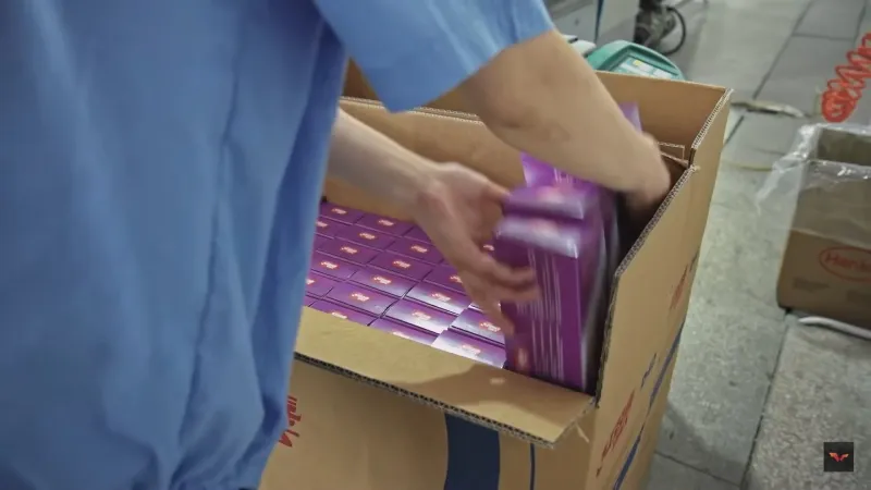 A picture of the Table Tennis Balls Packaging
