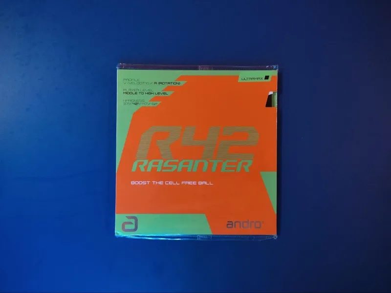 A picture of the Andro Rasanter R42 Packaging