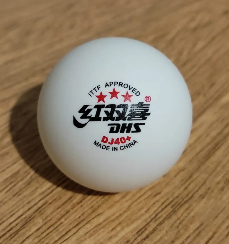 A picture of the DHS DJ40+ Ping Pong Ball