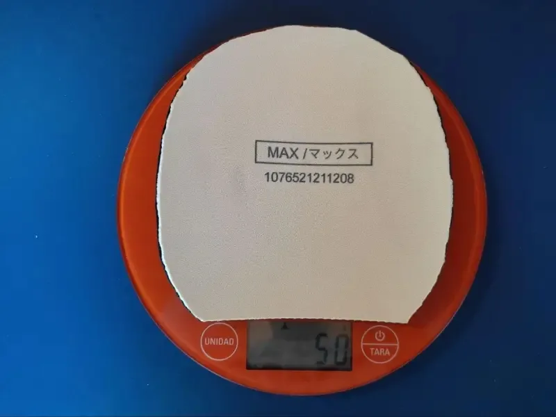 A picture of the Fake Rakza 7 Weight