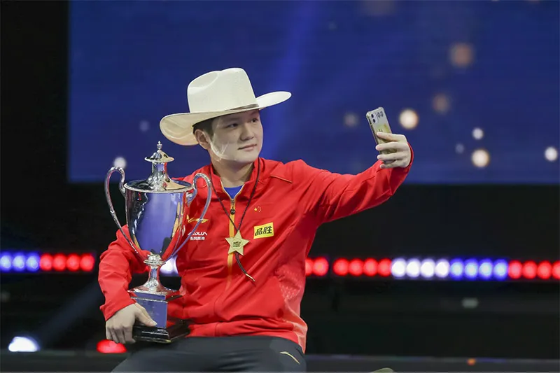 Fan Zhendong Winning the Mens Singles