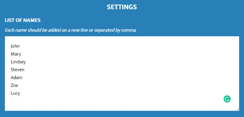 A graphic of the first step from the knockouts settings