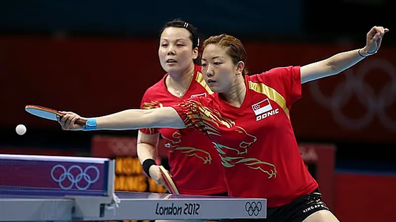 The Singaporean team London 2012