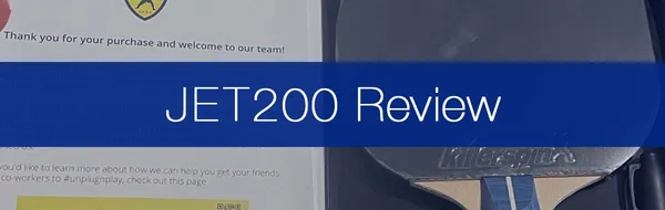 Killerspin JET200 Review by a Qualified Coach - A Good Racket For Beginners?
