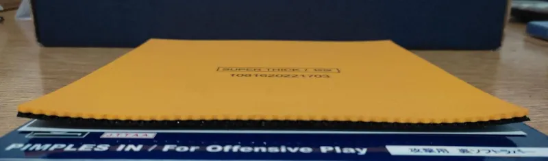 A picture of the Nittaku Fastarc G-1 Highly tensioned sponge