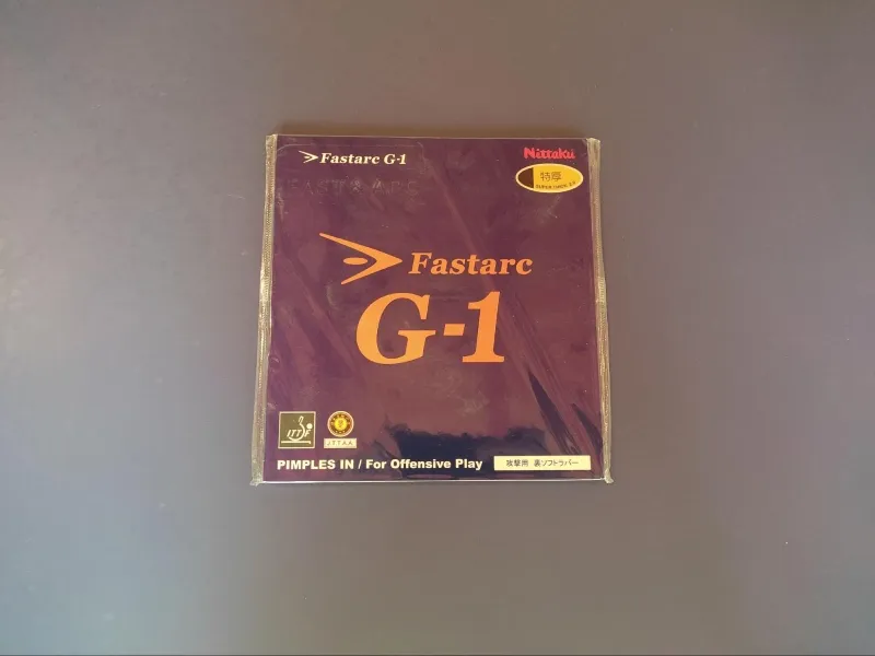 A picture of the Nittaku Fastarc G-1 Package