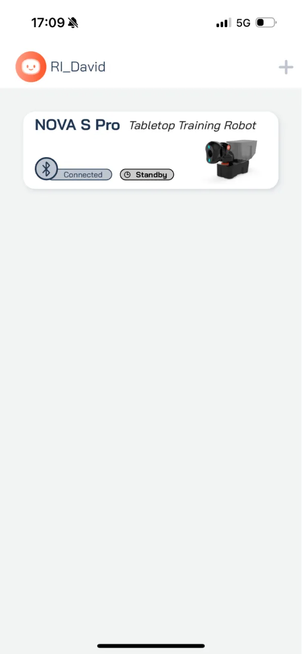 Nova S Pro Robot Connect