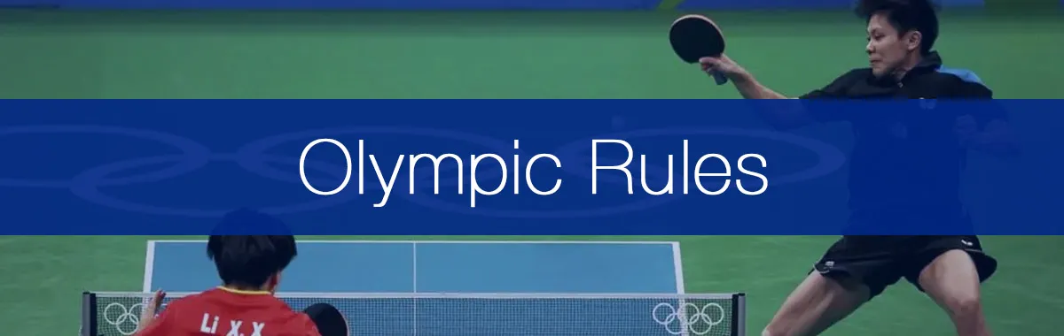 Your Guide To Olympic Table Tennis Rules