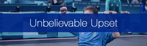 The Biggest Olympic Table Tennis Upset of All Time - Truls Moregardh's Magical Moment