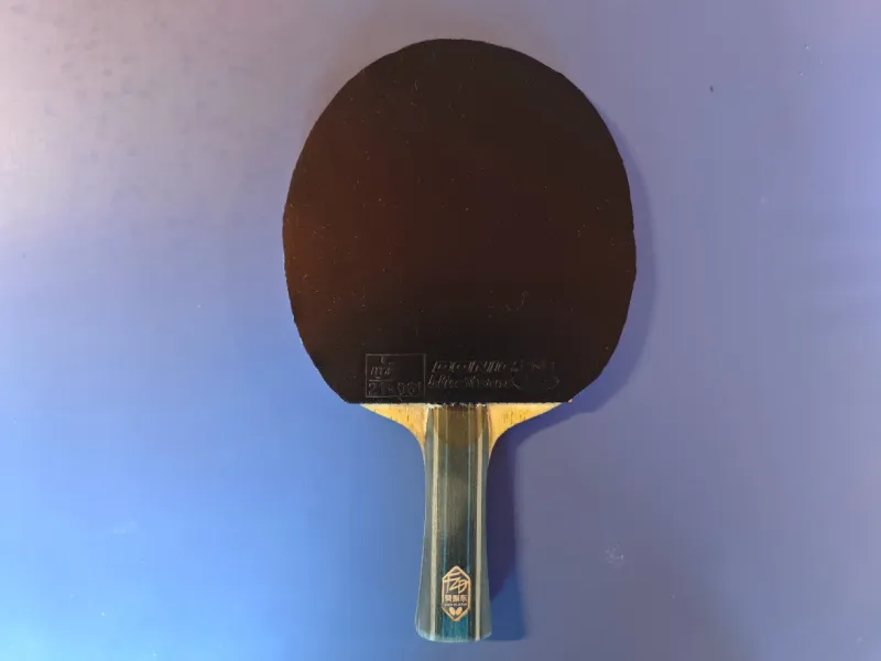 Result of Table Tennis Rubber glued
