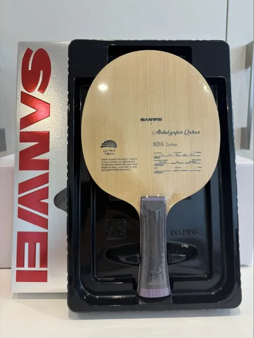 Sanwei Nova Carbon blade in packaging