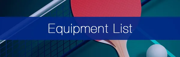 9 Basic Types of Table Tennis Equipment Every Player Needs