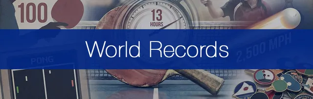 The 10 Craziest Table Tennis World Records You Won't Believe