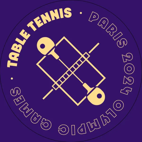 The Paris 2024 Table Tennis Pictogram