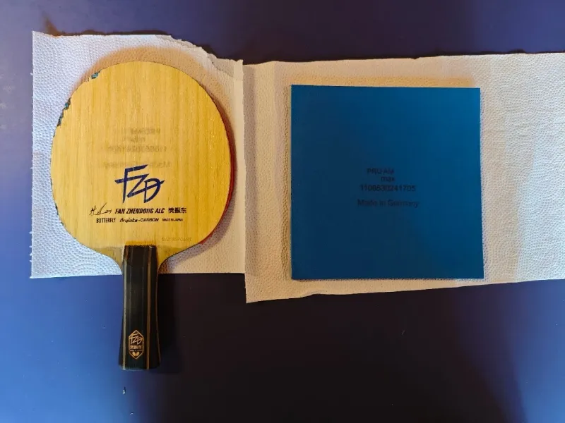 This rubber is ready to be glued