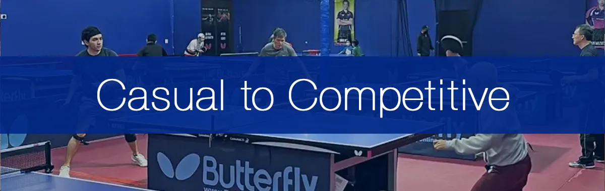 How To Go From Casual To Competitive Table Tennis - A Guide